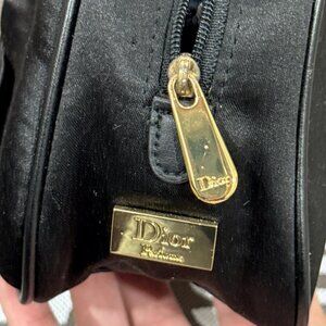 Authentic Dior Cosmetic Pouch - Black Bow